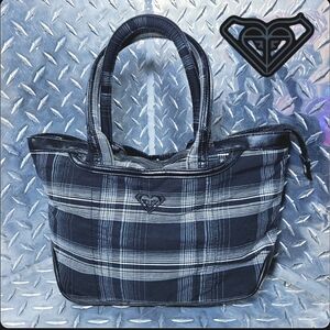 2FOR$40 Roxy Black and White Plaid Purse